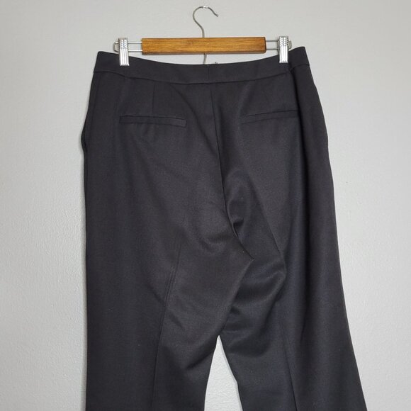 Pendleton Womens Black Wool Dress Pants Academia Business Office Old Money 10 - Picture 4 of 8